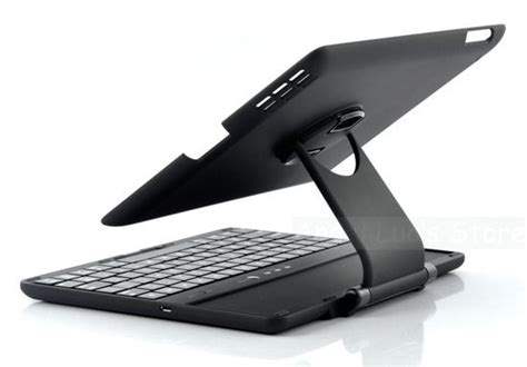 New 360 Degree Rotatable Swivel Wireless Keyboard With Bluetooth Stand