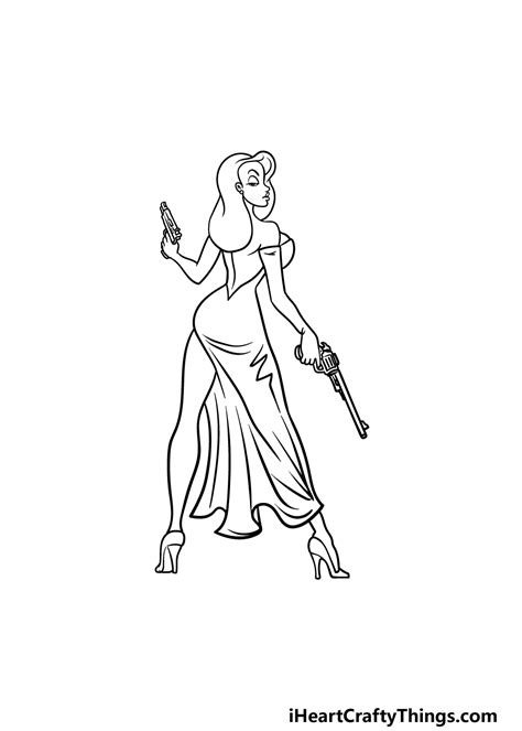 Effortfulg Jessica Rabbit Coloring Pages