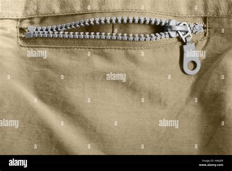 Zipper Pocket Stock Photo Alamy