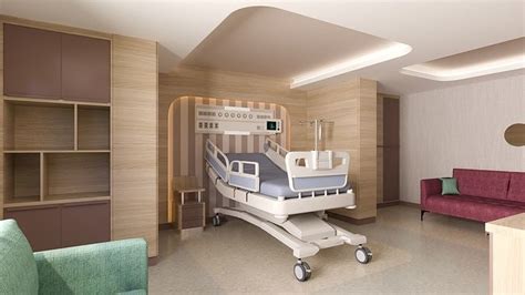 hospital room 3d model cgtrader