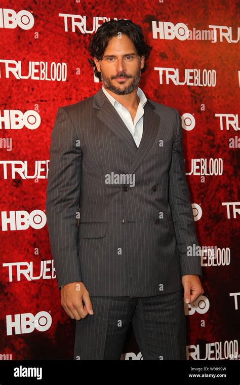 American Actor Joe Manganiello Is Pictured During A Press Conference