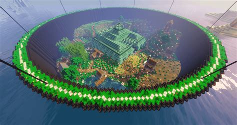 My Survival Ocean Monument Base Minecraft