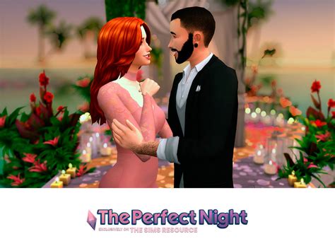 The Sims Resource The Perfect Night Perfect Dinner Date Pose Set 1