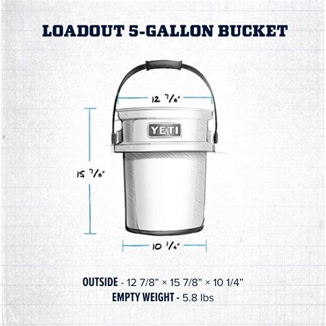 5 Gallon Bucket Height Sales Online