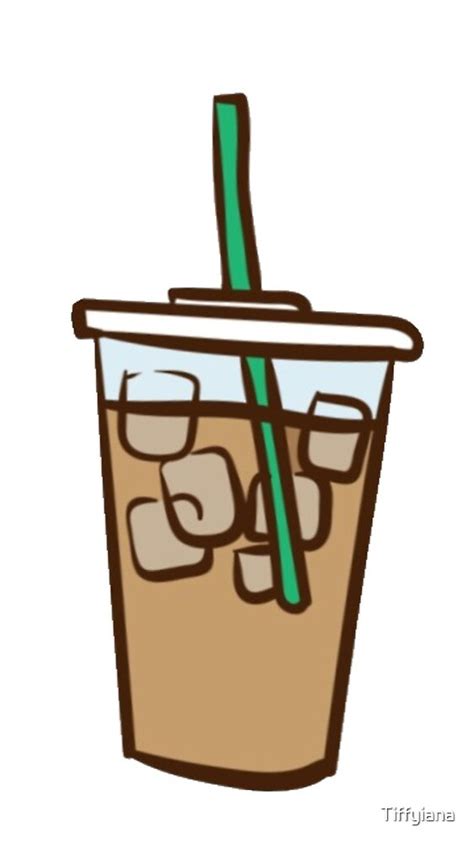 Iced Coffee By Tiffyiana Redbubble