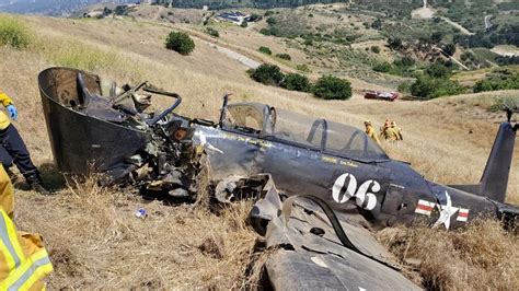 California Vintage Military Plane Crash Leaves Pilot Dead Officials