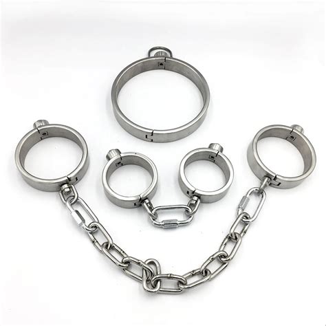 Buy Stainless Steel Metal Handcuffs For Sex Bomdage Free Download