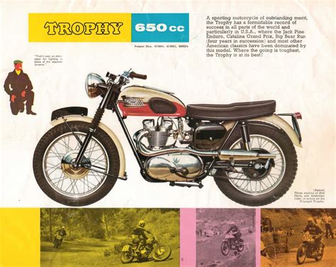 1959 Triumph Motorcycles Sales Brochure Collectors Weekly