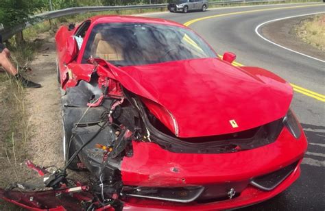 A Guy Totaled A 300000 Ferrari To Impress The Chick Hes Driving With
