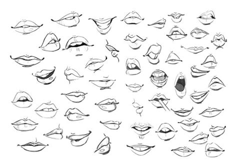 Mouths Print Lips Drawing Mouth Drawing Cartoon Drawings