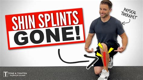Shin Splints Stretches And Exercises Feel Better Fast Youtube