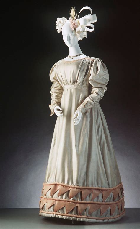 1825 Australian Day Dress Corsage Regency Dress Regency Era Vintage