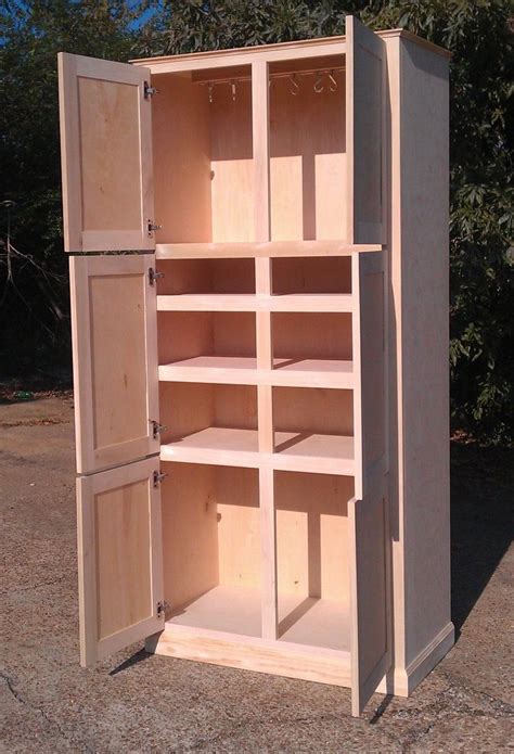 Custom Made Freestanding Pantry Cabinet By Ambassador Woodcrafts