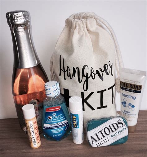 Hangover Kit Bachelor Party Bachelorette Party Oh Sh T Kit Wedding Party T Girls Night