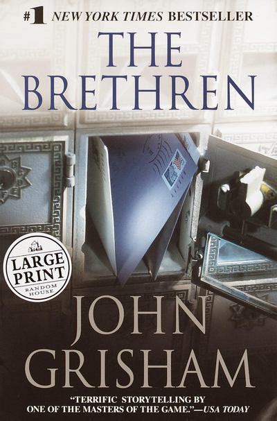 The Brethren By John Grisham Large Print Paperback