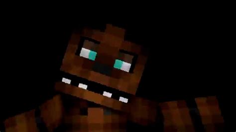 Five Nights At Freddys Minecraft Animation Jumpscare Youtube