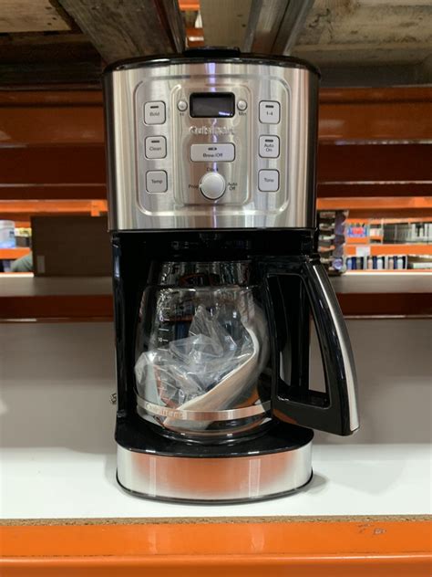 They reveal information about how much you can save on an item. Costco Cuisinart Coffee Maker, 14 Cup Programmable Brew ...