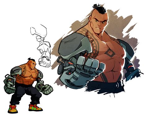 Floyd Iraia Art Streets Of Rage 4 Art Gallery Game Character Design