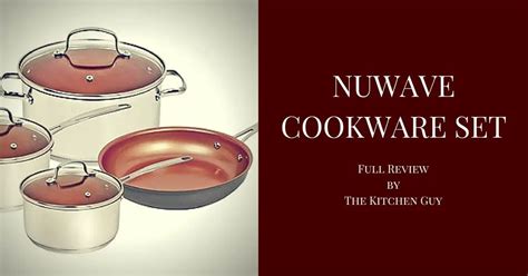 Nuwave Cookware Induction Set Review