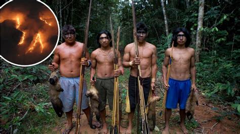 warring amazonian tribes have united against the brazilian government to protect the rainforest
