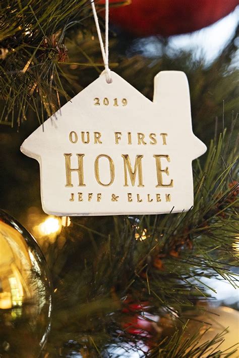 Personalized Christmas Ornament Our First Home 2021 Our New Etsy