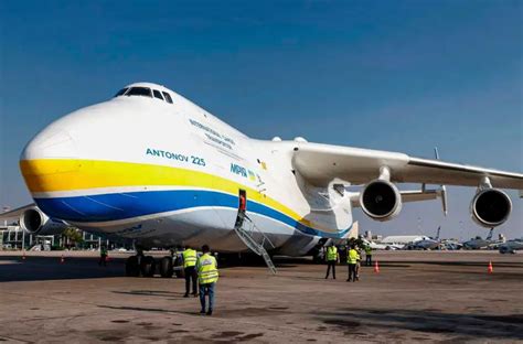 Ukraine Lantonov 225 Le Plus Gros Avion Du Monde A été Détruit