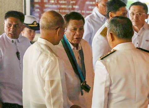 Duterte Gives Short Speech At Afp Rites After Missing Events For Days