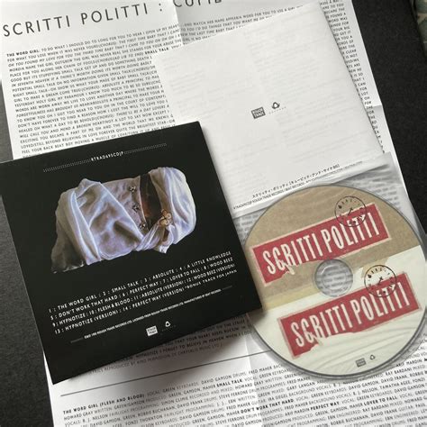 Scritti Politti ‘cupid And Psyche 85 Japanese Re Issue Cd Rough Trade
