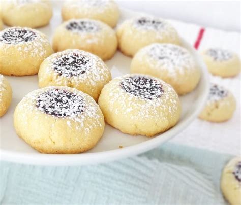 Jam Filled Thumbprint Cookies Crispy Buttery Easy To Make And Filled