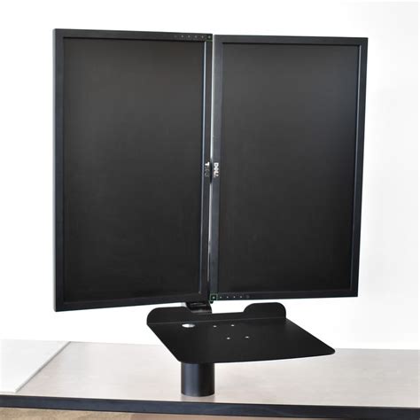 This Image Shows A Vertical Dual Monitor Mounting System We Have