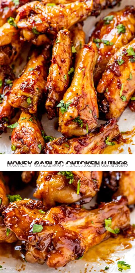 What comes out are tender pieces that are moist on the inside and perfectly caramelized and sticky on the. HONEY GARLIC CHICKEN WINGS | Think food