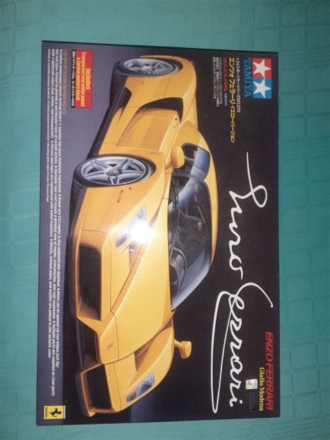 Tamiya 124 Ferrari Enzo Giallo Modena Hobbies And Toys Toys And Games On