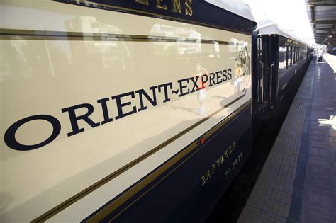 The Real Orient Express Train Map