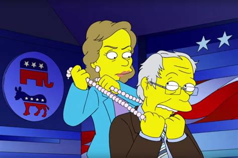 The Simpsons Mocks Presidential Candidates In The Debateful Eight Tv Guide