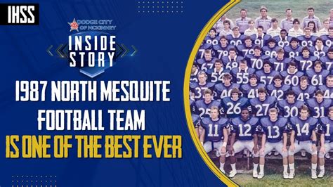 A Look Back At North Mesquites Memorable 1987 Team Youtube