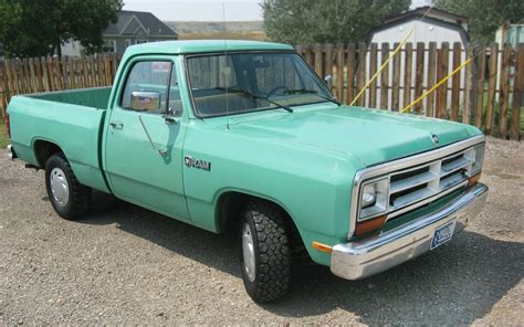 Rust Free Montana Truck 1987 Dodge Ram D150 Barn Finds