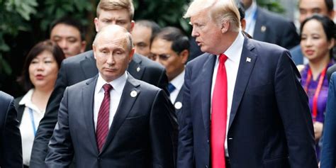 russian meddling trump forced to break putin relationship