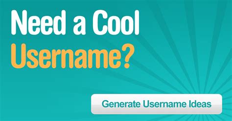 Username Generator. Cool, Catchy Name Ideas, Nicknames, Gamertags