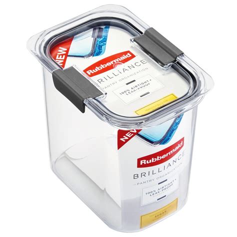 Rubbermaid Brilliance Pantry Canister Sugar 12 Cup London Drugs