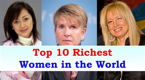 Top 10 Richest Women In The World Chetan Tm