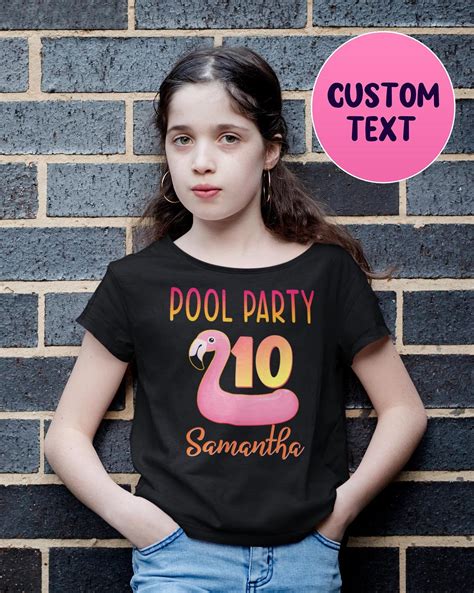 Pool Party Girl Pool Party Pool Birthday Summer Pool Party Etsy