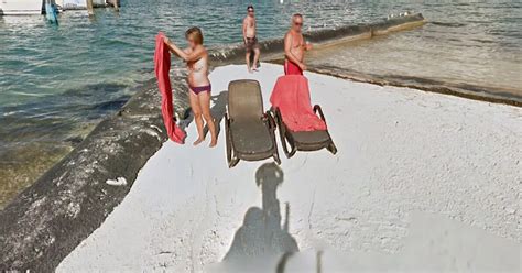 Sunbathing Woman Caught Topless By Google Street View Cameras Irish Mirror Online