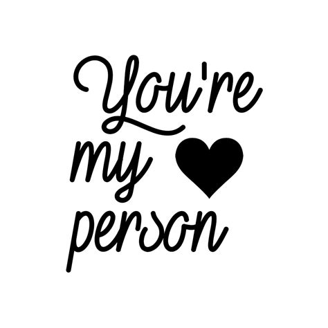 Greys Youre My Person Yang Meredith Vinyl Sticker Car Decal