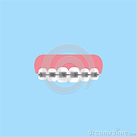 Orthodontic Braces Logo Design Icon Tooth Dental Care Logo Medical
