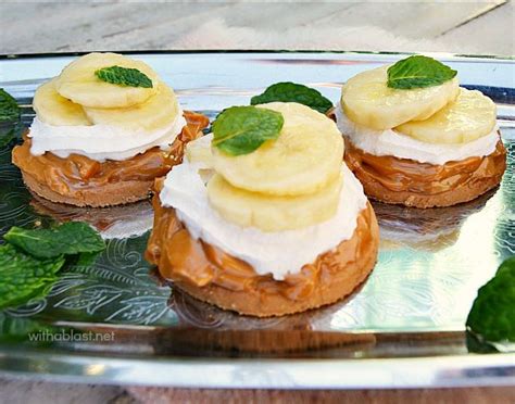 Quick Mini Banoffee Pies With A Blast