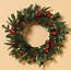 Decorative Wreaths  Bells And Holly Prelit LED Holiday Christmas