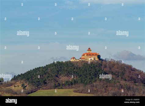 View Of Wachsenburg Castle In Thuringia Stock Photo Alamy