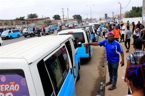 Taxistas De “má Fé” Querem Convocar “paralisação Ilegal” Para Criar Caos Em Luanda Associação