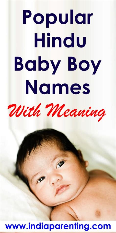 100 Popular Hindu Baby Boy Names With Meaning Hindu Baby Boy Names
