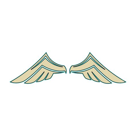 Angel Wing Logo Vector Art Png Wings Logo Png Wings Wing Logo Png